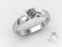 inel de logodna solitaire  bijuteria diamantelor