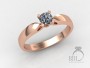 inel de logodna solitaire  bijuteria diamantelor