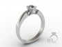 inel de logodna solitaire  bijuteria diamantelor