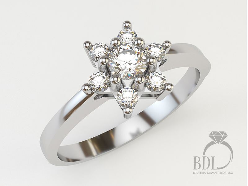 Inele de Logodna cu Diamant | perfect realizate & splendide  | bijuteriadiamantelor.ro